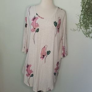 Floreat Floral Tunic Top